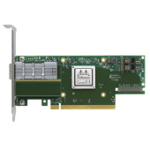 Сетевой адаптер Mellanox MCX653105A-ECAT-SP ConnectX®-6 VPI adapter card, 100Gb/s (HDR100, EDR IB and 100GbE), single-port QSFP56, PCIe3.0/4.0 x16, tall bracket, single pack, (488463)