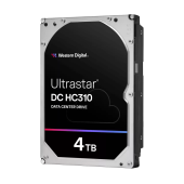 Жесткий диск серверный WD Ultrastar DC HC310 HUS726T4TALE6L4 4TB, 3.5", SATA 6Gb/s, 7200rpm, 256MB, 512e, CMR (0B36534)