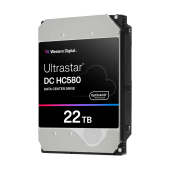 Жесткий диск серверный WD Ultrastar DC HC580 WUH722422ALE604 22TB, 3.5", SATA 6Gb/s, 7200rpm, 512MB, 512e/4Kn, CMR (0F62785)