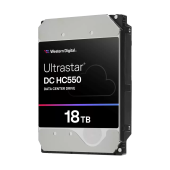 Жесткий диск серверный WD Ultrastar DC HC550 WUH721818AL5204 18TB, 3.5", SAS 12Gb/s, 7200rpm, 512MB, 512e, CMR (0F38353)