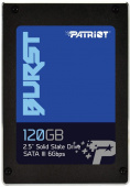 Накопитель SSD SATA2.5" 120GB BURST PBU120GS25SSDR PATRIOT
