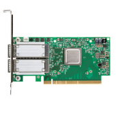 Сетевой адаптер Mellanox MCX556A-ECAT ConnectX-5 EN VPI Adapter Card EDR IB and 100GbE Dual-Port QSFP28 PCIe3.0 x16 Tall Bracket, RTL {22} (480320)