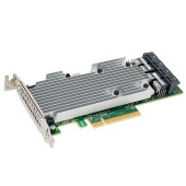 RAID-контроллер Broadcom LSI MegaRAID SAS 9361-16i SGL (05-25708-00 / 03-25708-00009/03-25708-34004/ 03-25708-34005) PCIe 3.0 x8 LP, SAS/SATA 12G, RAID 0,1,5,6,10,50,60, 16port(4*int SFF8643), Cache 2GB, 3316ROC, RTL {5}, (003570)