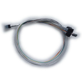 Кабель DiliVing DL-0591,    Internal SFF8643-to-4*SATA+SB ( HDmSAS (прямой) -to- 4*SATA(прямой)+SideBand)  Crossover, 75 cm