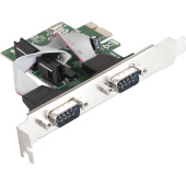 Контроллер Exegate Контроллер ExeGate EXE-307 (PCI-E, 2*COM port) (117266)