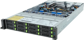 Gigabyte Server Platform R283-Z94 Rev.3x / 2U / 2xAMD (9004/9005) / 2xHS / 24xDIMM / 12xLFF NVME/SAS/SATA + 4xSFF SATA/SAS + 3xM.2 PCIe Gen3 / 2x1GbE / 2xOCP 3.0 / 2xFHHL / 2x1600W / Rails / 1Y