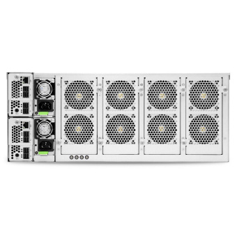 Корпус AIC XJ1-40781-02 J4078-01-35X J4078-01, 4U, 78xSATA/SAS HS 3.5" bay, hot swap JBOD, 2xSAS 12G expander with 4xSFF-8644, 2xBMC, 1600W 1+1 redundant 80+ Platinum, 31" slide rail, w/o bezel