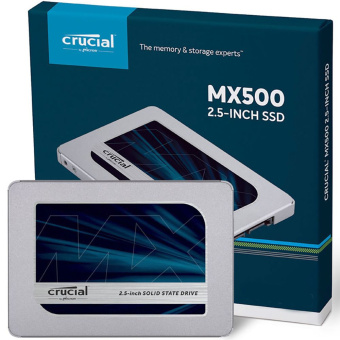 SSD жесткий диск SATA2.5" 2TB MX500 CT2000MX500SSD1 CRUCIAL