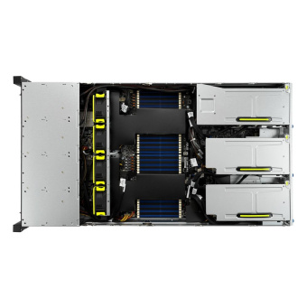 Платформа системного блока ASUS RS720-E10-RS24U 6x SFF8643 (SAS/SATA)+ 4x SFF8654x8 (support 24xNVME with expander) on the backplane, 2x 10GbE (Intel x710), 2x 1600W (90SF00Z3-M000T0) (466185) (10G-1,6KW)