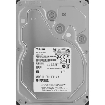 Жесткий диск серверный Toshiba MG10ADA800E 8TB, 3.5", SATA 6Gb/s, 7200rpm, 512e/4Kn