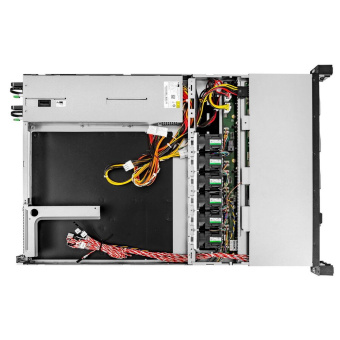 Корпус In-Win IW-RS108-07  2*750W, AcBel R1BA2751A, with UL62368*2/PDB AcBel R1BU4751A /FAN 4056mm*6/RS104-07(3.5"/2.5") OCULINK*4 BP, RS108-07 Slim 4bay BP/2.5"/3.5" hot-swap HDD tray (gray color)*4, 7mm HDD tray*4/28"RAIL/power cord*2/I/O shield univers