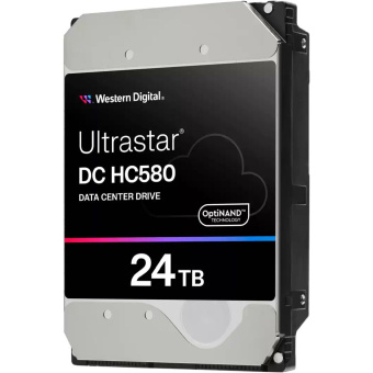 Жесткий диск серверный Western Digital 3.5" 24TB Ultrastar DC HC580 WUH722424ALE604 SATA