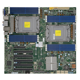 Материнская плата SuperMicro MBD-X12DAI-N6-B (2x LGA4189, 16x DDR4(3200), 8x SATA3, 2x M.2, 6x PCIE, 2x 1Glan)