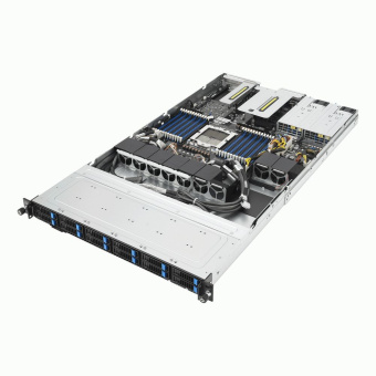 Серверная платформа ASUS RS501A-E12-RS12U 1x SP5/EPYC 9005, 24x DDR5, 12x 2.5" SAS/SATA/NVME, 1x PCIE Gen5 x8, 2x PCIE Gen5 x16, 2x M.2, 1x OCP 3.0 x16, 2x 1200W (90SF03Y1-M000D0)