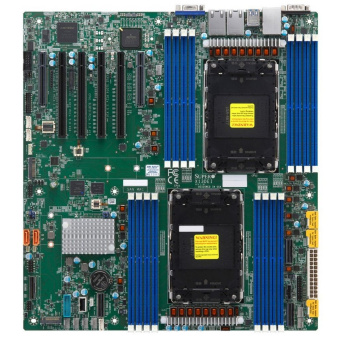 Материнская плата Supermicro MBD-X13DEI-T-B (2x LGA4677, 16x DDR5(5600), 10x SATA3, 2x M.2 x2, 6x PCIE, 3x MCIO x8, 2x 10Glan)