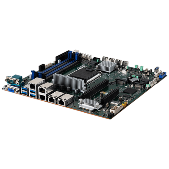 Материнская плата MSI 919-S3551-002 (D1500GB4N-10G-HE) (1x LGA1700, 4x DDR5(4800), 8x SATA3, 2x M.2, 4x SlimSAS x4, 2x 10Glan)