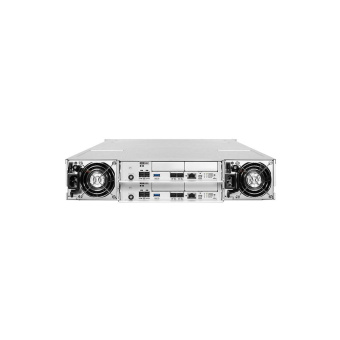 Платформа СХД Infortrend EonStor GS3012R03C0FD-8U32 (12x3.5, 2U, High IOPS, Dual Redundant Controllers (incl: 4x4GB Cache, 4x25Gb SFP28, 4 FREE host board slots, 4x12Gb SAS ext ports, 2x Super capacitor+Flash+FAN module, 2x530W), Rackmount kit)