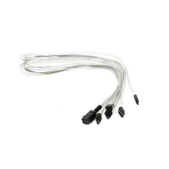Кабель ACD-SFF8643-SATASB-10M, Internal, HDmSAS SFF8643(x4) to 4x SATA w/SideBand, 100см (аналог LSI00411, 2279800-R)
