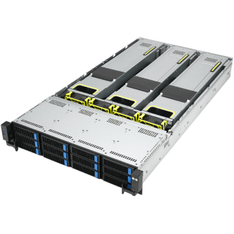 Серверная платформа  ASUS RS720-E11-RS12U 2x LGA4677, 32x DDR5, 8x 3.5/2.5" SAS/SATA/NVME, 4x 3.5/2.5" SATA/NVME, 2x M.2, 1x OCP 3.0 x16, 2x 2600W (90SF01Z1-M00270)