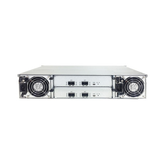 Платформа СХД Infortrend EonStor JB3025RBA0-8U32 Expansion Enclosure JB3025B (2U, Dual Redundant Controller, 25x2.5 trays, 8x SAS ports 12Gbps, 2xFAN module, 2x460W, 2x cables 50cm SFF8644 to SFF8644, Rackmount kit) (900372)
