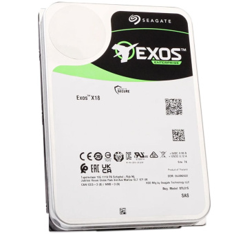 Жесткий диск серверный Seagate ST12000NM004J 12TB, 3.5", SAS 12Gb/s, 7200rpm, 256MB, 512e/4Kn, CMR