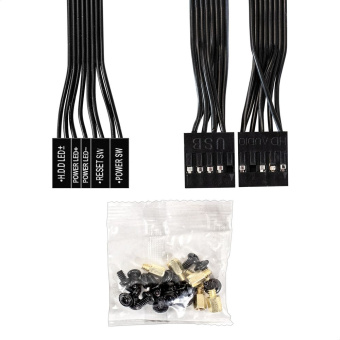 Корпус Minitower ExeGate BAA-403  (mATX, без БП, 2*USB, HD Audio, черный)