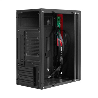 Корпус Minitower ExeGate BAA-403  (mATX, без БП, 2*USB, HD Audio, черный)