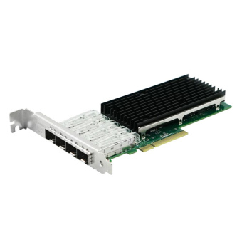 Сетевой адаптер Lr-Link LREC9804BF-4SFP+ 4x 10Gbs, 4x SFP+, Intel XL710, PCIe 3.0 x8, LP