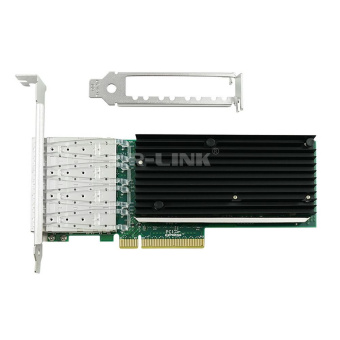 Сетевой адаптер Lr-Link LREC9804BF-4SFP+ 4x 10Gbs, 4x SFP+, Intel XL710, PCIe 3.0 x8, LP