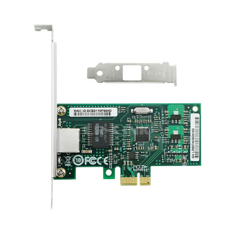 Сетевой адаптер Lr-Link LREC9201CT  1x 1Gbs, 1x RJ45 , Intel 82574, PCIe 1.1 x1, LP