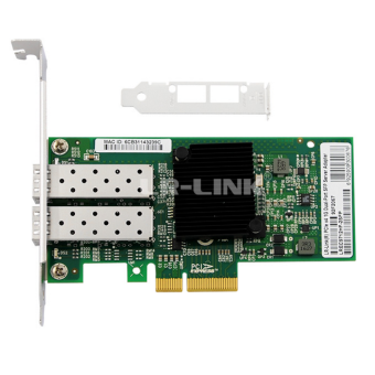 Сетевой адаптер Lr-Link LREC9712HF-2SFP 2x 1Gbs, 2x SFP, Intel I350, PCIe 2.1 x4, LP