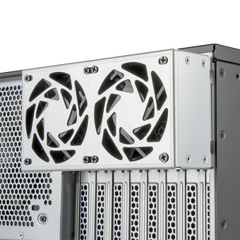 Корпус Silverstone G59RM5200000020 5U rackmount server chassis with dual 360mm liquid cooling compatibility SST-RM52