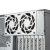 Корпус Silverstone G59RM5200000020 5U rackmount server chassis with dual 360mm liquid cooling compatibility SST-RM52