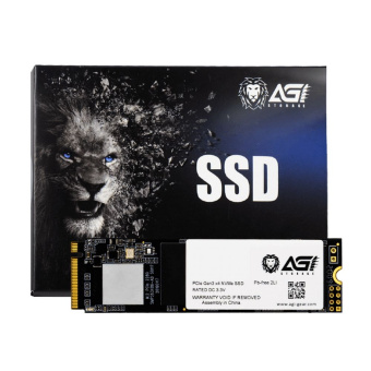 Твердотельный накопитель SSD AGI AI198 512GB M.2 2280 Client PCIe Gen3x4 with NVMe, 2059/1636, IOPS 176/252K, MTBF 1.6M, 3D TLC, 200TBW, 0,36DWPD, RTL{100} (610200)