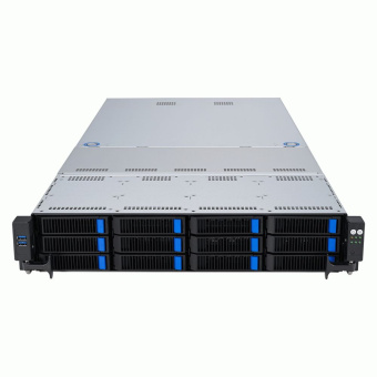 Серверная платформа ASUS RS521A-E12-RS12U 2x SP5/EPYC 9005, 24x DDR5, 12x 3.5/2.5" SAS/SATA/NVME, 1x PCIE Gen5 x8, 2x PCIE Gen5 x16, 2x PCIE Gen5 x16 GPU,  2x M.2, 1x OCP 3.0 x16, 2x 1600W (90SF03X1-M000C0)