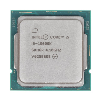 Центральный Процессор Intel Core I5-10600K OEM (Comet Lake, 14nm, C6/T12, Base 4,10GHz, Turbo 4,80GHz, UHD 630, L3 12Mb, TDP 125W, vPro, S1200)