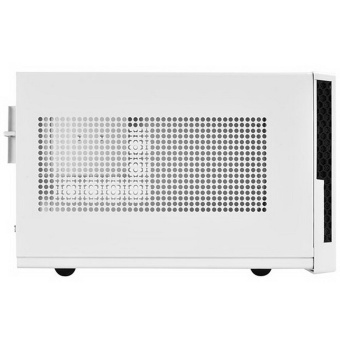 Корпус Silverstone SST-SG13WB-Q (USB 3.0) Sugo Mini-ITX Compact Computer Cube Case, Plastic Front Panel with Faux Aluminum Finish, black white, RTL {4}