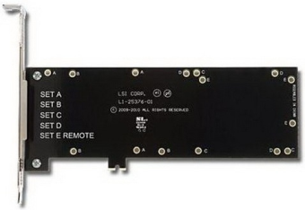 Установочный комплект модуля защиты кэш-памяти Broadcom/LSI BBU-BRACKET-05 for BBU07, BBU08, BBU09, CVM01, CVM02, for seies 9260, 9271, 9361, 9380, 9460, 9480 (LSI00291 / L5-25376-00 )
