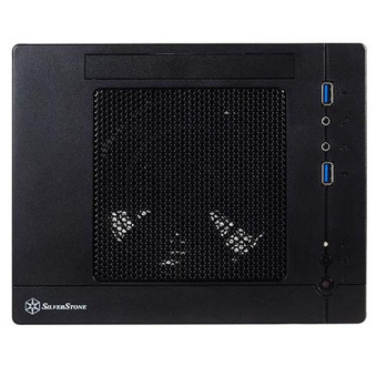 Корпус Silverstone SST-SG05BB-Lite USB 3.0 USB 3.0 Sugo Mini-ITX Compact Computer Cube Case, black, RTL {4}