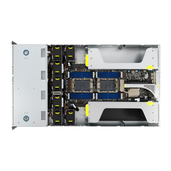 Платформа системного блока ASUS ESC4000-E10 up to 205W, 2x SFF8643 on the backplane, 8x 3,5 trays, 8x NVMe support, 2x 1600W PSU, (274285)