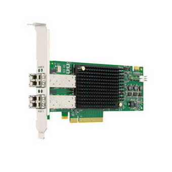 Сетевой адаптер Emulex Bad Pack LPe32002-M2 Gen 6 (32GFC), 2-port, 32Gb/s, PCIe Gen3 x8, LC MMF 100m,трансиверы установлены {5} (011368) (011412) bp