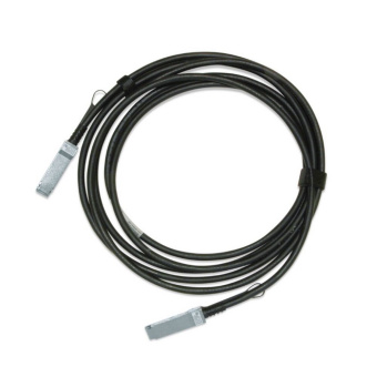 Кабель Mellanox MCP1600-C001E30N Passive Copper, ETH, 100GbE, 100Gb/s, QSFP28, black, 30AWG, CA-N, 1M