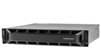 СХД Infortrend EonStor GS 1000 G3 2U/24bay Dual controller, 2x 12Gb SAS, 2x host board, 4x 4GB, 2x (PSU+FAN), 2x (Super capacitor+Flash), 24x drive trays, 1xRmk (GS1024R3CB00D-8U32)