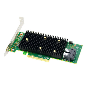 HBA-адаптер ACD ACD SAS3408-8I PCIe 3.1 x8 LP, SAS/SATA/NVMe 12G HBA, 8port (2*int SFF8643), 3408 IOC (аналог LSI 9400-8i) RTL (003112)
