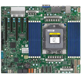 Материнская плата SuperMicro MBD-H13SSL-NT-B (1x SP5, 12x DDR5(6400), 8x SATA3, 5x PCIE, 3x MCIO x8, 2x 10Glan)