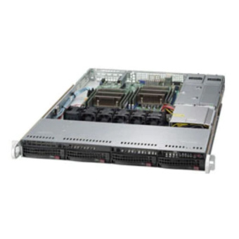 Корпус SuperMicro CSE-815TQC-R706CB 1U Standard SC815TQC Chassis, SAS3 BPN, w/ Redundant 750W