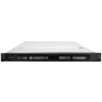 Корпус In-Win IW-RS104-07 Single 650w Acbel/FAN 4056mm*6/SLIMSAS*4 BP)/2.5"/3.5" hot-swap HDD tray (gray color)*4/28"RAIL/power cord*2/I/O shield universal/ Riser Card for 1Uxx-07 series , PCIe Gen 3 x 16, left-facing 90degree