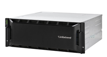 СХД Infortrend EonStor GS 1000 G3 4U/24bay Dual controller, 2x 12Gb SAS, 2x host board, 4x 4GB, 2x (PSU+FAN), 2x (Super capacitor+Flash), 24x drive trays, 1x Rmk (GS1024R3C000D-8U32)
