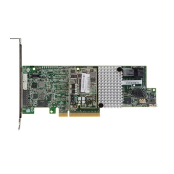 RAID-контроллер Broadcom LSI MegaRAID SAS 9361-4i SGL (LSI00415 / 05-25420-10) PCIe 3.0 x8 LP, SAS/SATA 12G, RAID 0,1,5,6,10,50,60, 4port (1*int SFF8643), Cache 1GB, 3108ROC, {5}, (003051)