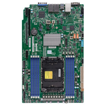 Материнская плата SuperMicro MBD-X13SEW-F-B (1x LGA4677, 8x DDR5(5600), 10x SATA3, 1x M.2, 2x PCIE, 5x MCIO x8, 2x 1Glan)